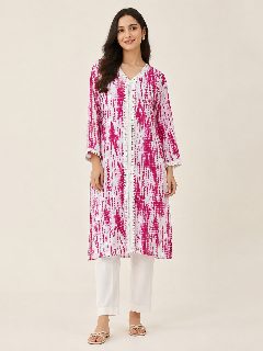 Tie Dye Kurti detail 3