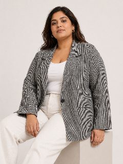 Black & White Check detail 1