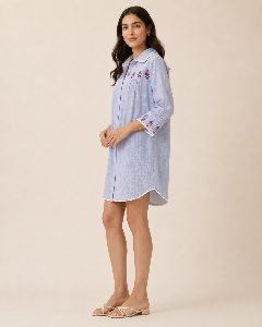 Shirt Dress detail 1