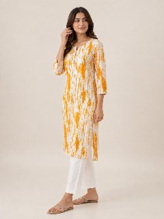 Tie Dye Kurti detail 2